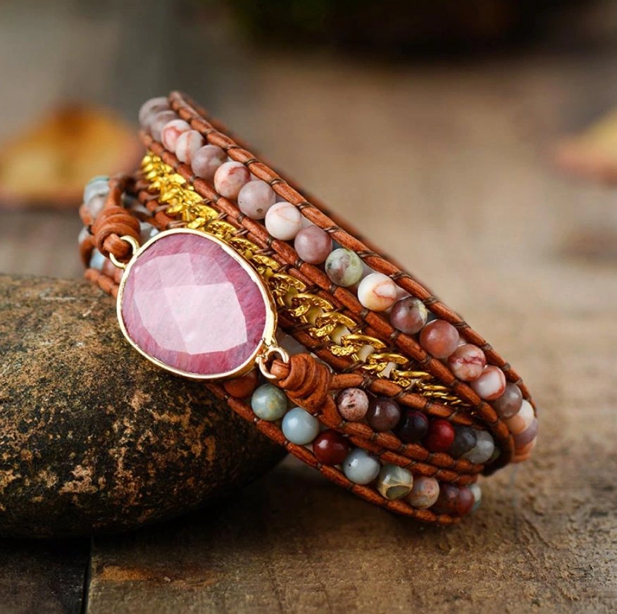 Buy Pink Bracelets & Bangles for Women by Kairangi by Yellow Chimes Online  | Ajio.com